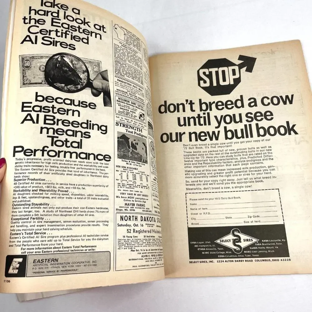 Hoard's Dairyman Magazine 1971